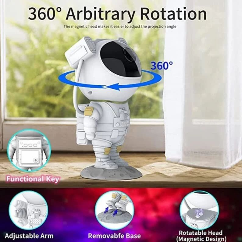 Astronaut Galaxy Projector