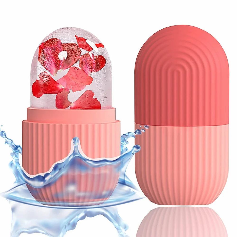 Face Silicone Facial Cube Ice Roller
