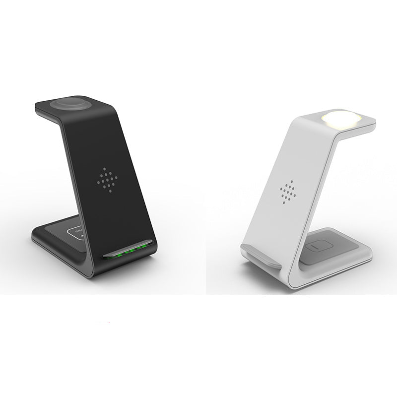 3 In 1 Fast Charging Station Wireless Charger Stand Wireless Quick Charge Dock For Phone Holder